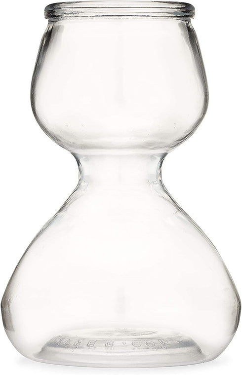 Double Bubble Layered Shot Glass – Chaser Shot Glass Jigger for Smooth Tasty Shots – Fun Unique Split Shot Glasses Barware (1.25oz Top & 2.25oz Bo...