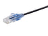Monoprice Cat6A Ethernet Patch Cable - Snagless RJ45, 550Mhz, 10G, UTP, Pure Bare Copper Wire, 30AWG, 5-Pack, 3 Feet, Black - SlimRun Series...