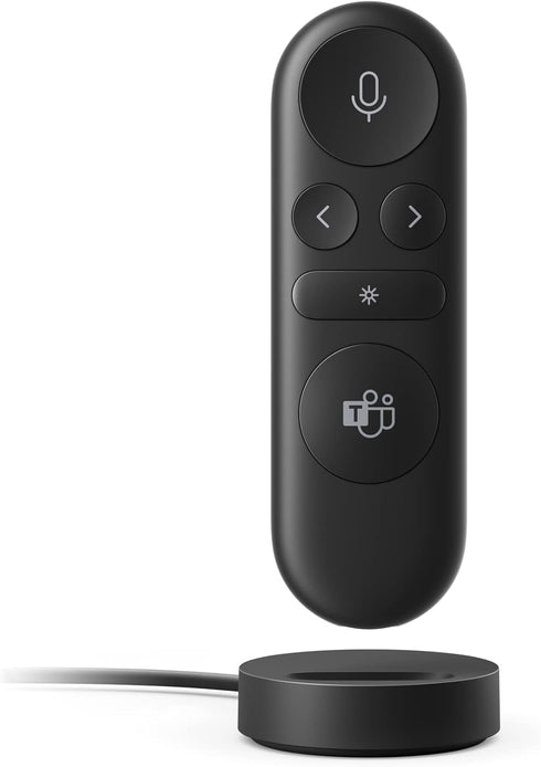 Microsoft Presenter+ (2022), Wireless and Bluetooth Presentation Clicker for PowerPoint, Advanced Built-in Features, Black Color...