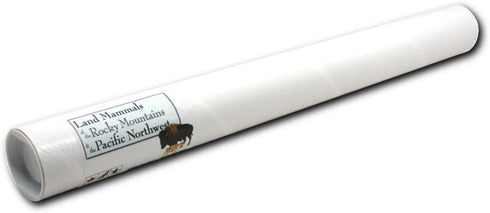 Earth Sky + Water Poster - Land Mammals of the Rocky Mountains & the Pacific Northwest...
