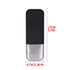 Razor Travel Case Portable, Manual Razor Case for Gillette, Silver- black Waterproof Shaver Storage Box(1PC?......