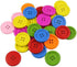 Large Wooden Buttons, 1.2 Inch, 30 Pack, Mixed Colors, 4 Holes, for Sewing and Crafts...