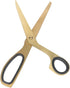 Gold and Black Lightweight Scissors, Golden Scissors, Beautiful for Office Home...