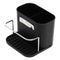 Home Basics Sink Caddy with Tray, Black | Removable Tray | 2 Divided Sections | Metal Bar for Sponge...