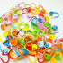 100Pcs/set Colorful Plastic Knitting Crochet Locking Stitch Markers Crochet Latch Knitting Tools Needle Clip Hook FBA......