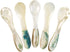 DUEBEL Mother of Pearl Caviar Spoons, 4' Luxury Handmade Spoons for Caviar/Shrimp/Egg/Icecream Serving (5pcs)...