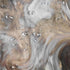 Marble Shower Curtain Light Grey Brown Shower Curtains for Bathroom Retro Style Paintbrush Colors in Marbling Texture Waterproof Polyester Fabric ...
