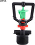 Irrigation Sprinkler, 20Pcs Irrigation Nozzle G1/2 Micro Garden Watering Spray Head Misting Nozzle for Garden Yard Lawn...