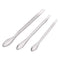 uxcell Micro Scoop Stainless Steel Reagent Sampling Lab Spoon Spatulas for Laboratory 3in1 9Pcs...