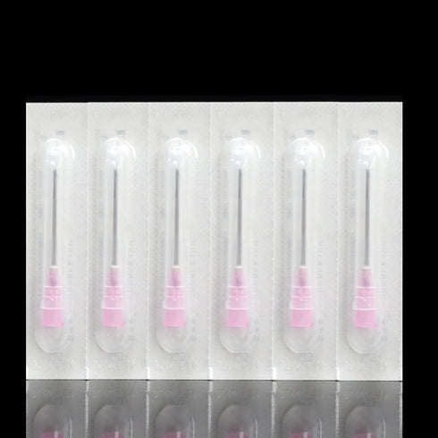 100 Pack - 18G 1 Inch Dispensing Needle Sterile with Luer Lock for Industry, Scientific Laboratory, Plant Cultivation Research, Liquids Refiling a...