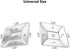 Steering Wheel Button Trim Cover Stickers Inner Car Decoration Fit for Mercedes Benz E C G Class W204 2012-2016 Interior Accessories Silver - 12Pc...