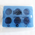 X-Haibei Round Guest Basic Soap Lotion Bar Silicone Mold Dia. 2 inch,Height 0.7 inch per Cavity 2oz per Cell...