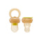 Baby Breastmilk Freezer Tray Breast Milk Popsicle Molds Cooling Fruit Feeder with Pouch Silicone Infant Solid Food Vegetable Purees Feeding Feeder...