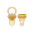 Baby Breastmilk Freezer Tray Breast Milk Popsicle Molds Cooling Fruit Feeder with Pouch Silicone Infant Solid Food Vegetable Purees Feeding Feeder...