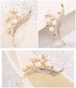 Women's Flower Brooch Pin Pearl Diamond Breastpin for Wedding/Banquet/Bouquet...