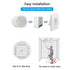 Ewelink 16A Zigbee Mini Smart Wireless Light Switch Controller Module with Timer&Schedule for Home Automation DIY,Compatible with Alexa Echo, Smar...