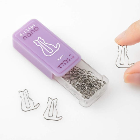 Midori 43377006 Deep Clips Nano Cat Pattern...