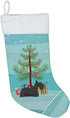 Caroline's Treasures CK3560CS Scottish Terrier Christmas Tree Christmas Stocking Fireplace Hanging Stockings Christmas Season Party Decor Family H...