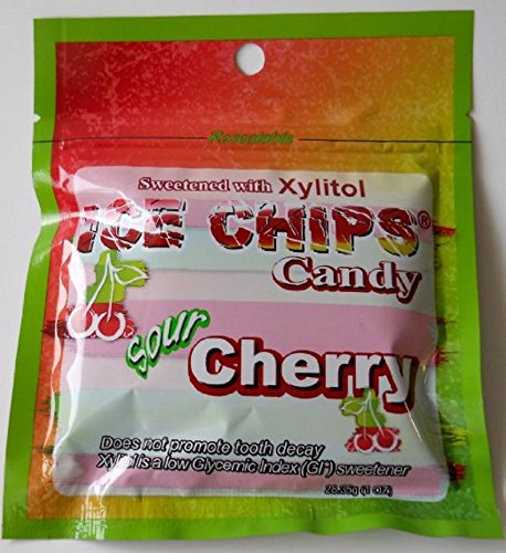 Ice Chips Xylitol Candy in Resealable Pouch (1 oz) 8 Pack Assortment...