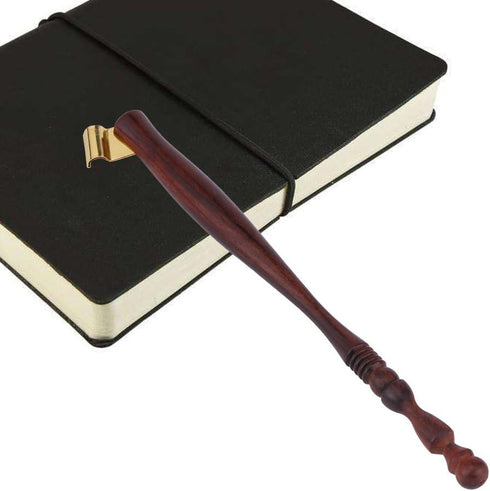 Hilitand Calligraphy Rosewood Dip Pen Handle Nib Holder With Removable Metal Flange For Writing English Calligraphy Drawing Cartoon Or Caricature...