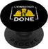 Consider it done Tool Shovel Craftsman Concrete Building PopSockets Swappable PopGrip...