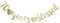 70 Years Blessed Banner, Funny Gold Glitter Sign for 70th Birthday/Wedding Anniversary Party Supplies Photo Props...