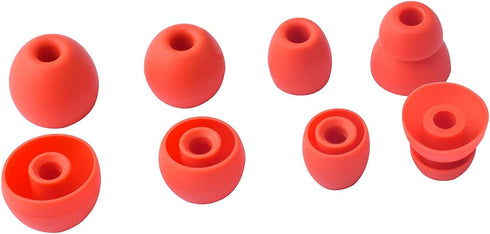 Replacement Eartips Silicone Earbuds Buds Set Earplug Compatible with PowerBeats Pro Beats Wireless Headset and universal for 3.8mm caliber headse...