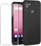 for Orbic Q10 /Orbic Fun case with Tempered Glass Screen Protector Slim Full-Body Silicone Bumpers Anti-Scratch Shockproof Protective Phone Case C...