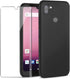 for Orbic Q10 /Orbic Fun case with Tempered Glass Screen Protector Slim Full-Body Silicone Bumpers Anti-Scratch Shockproof Protective Phone Case C...