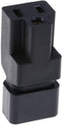 ANRANK IN14515AK IEC C14 to NEMA 5-15R Computer Power Cord Plug Adapter...