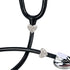 2 Pack Spark Bling Love Heart Stethoscope Charms, Custom Stethoscope Id Name Tag Charm, Silvery RN Nurse Stethoscope Charm for Littman and More (S...
