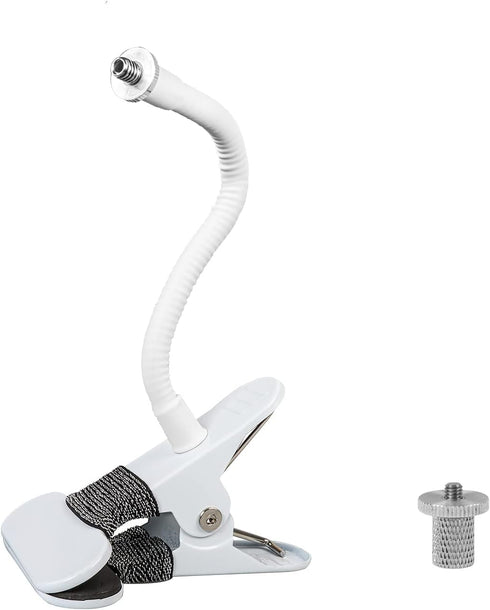 Gooseneck Clip Wall Mount for Wyze Cam OG and More Cameras with 1/4" Threaded Hole...