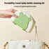 Baby Bottle Brush and Bottle Drying Rack Set,Baby Bottle Brush Travel Kit,Baby Bottle Brush Portable Bottle Holder for Baby(8 in 1,Green)....
