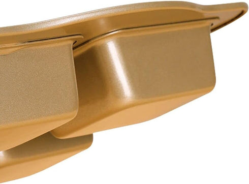 Mini Loaf Pan, 8-Cavity Non-Stick Carbon Steel Brownie Bakeware for Oven baking...