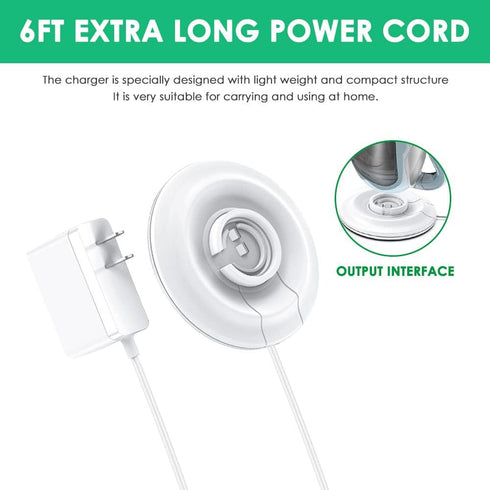 Replacement Charger for Cordless Handheld Vacuum Compatible with Black and Decker CHV1410L Dustbuster Handheld Vacuum Power Adapter Supply P/N 905...