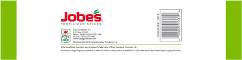 Jobe’s Slow Release Tree and Shrub Fertilizer Spikes, Easy Plant Care for Oak, Maple, Dogwood, Boxwood, and Many More Acid Loving Trees and Shrubs...
