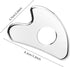 BTYMS Gua Sha Facial Tools Stainless Steel, Heart Shaped Guasha Tool with Hole? Metal Face Sculpting Tool Skin Care Massage Scraper...