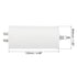 PATIKIL 100uf CBB60 Run Capacitor,AC 250V 4 Pins 50/60Hz Cylinder Bottom with M8 Screw for Washing Machine,Cleaning Machine Pump Motor Star...