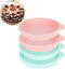 6-Inch Silicone Round Cake Pan Baking Mold, Baking Mold DIY Rainbow Cakes, Non-Stick Silicone, Pack of 4...