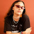 GIFIORE Retro Small Cat Eye Sunglasses Y2K Tinted Colored Lense Black Skinny Tiny Sun Glasses...