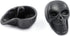 Bezelry 10 Pieces Skull Metal Shank Buttons (Vintage Black, 25mm)...