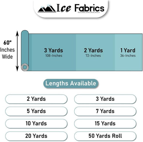 Cotton Polyester Broadcloth Fabric by The Yard - 60" Wide Soft & Breathable Fabric for Sewing - Broadcloth Fabric by The Yard for Apparel, Bedding...