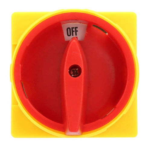 Load Circuit Breaker Switch, 25A/32A 3-Pole 2-Position Rotary Cam On-Off Power Switch for Industrial, Circuit Breaker Rotary Switch(32A)...