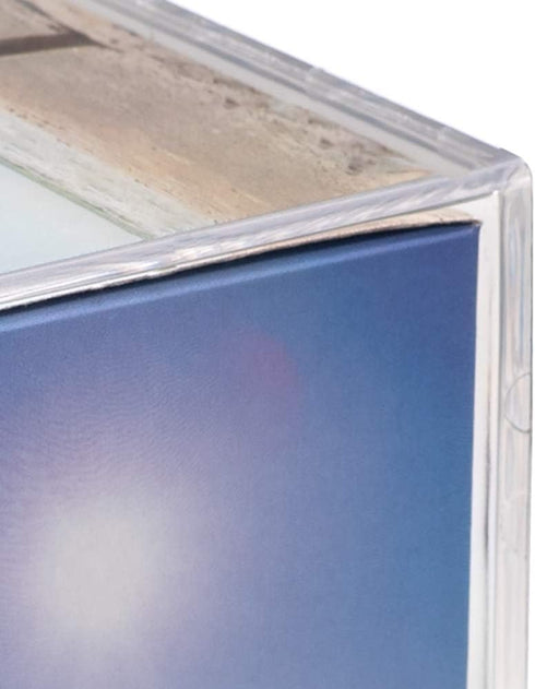Malden International Designs Acrylic Photo Cube, Holds (6) 4” x 4” square photos, Clear...