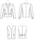 McCall's Misses' Blazer and Vest Sewing Pattern Kit by Melissa Watson, Design Code M8350, Sizes 14-16-18-20-22...