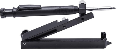 Woodworking Graffiti Tools - Graffiti Measuring Aluminum Pencils, DIY Markers with Deep Holes, Adjustable Gauges...