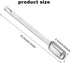 Sibba Teaspoon Long Handle Measuring Spoons Stainless Steel Metal Scoop Individual Spoons Measure Tools Portable Scales Scoop Tablespoon for Coffe...