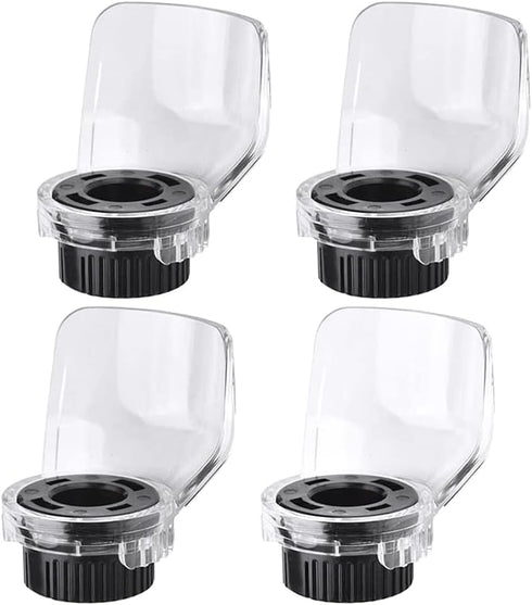 Mesee 4 Pieces Rotary Tool Shield, Electric Grinder Protective Cover Guard Case Safety Electric Drill Protector Tool Attachment Kit Grinder Access...