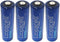 4 Loopacell AA Rechargeable Precharged Ni-MH 2100mAh Batteries...