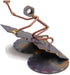 Roofer Figurine - Hand Welded Metal Art & Recycled Metal Sculptures - Unique Desk Accessories, Office Decor, & Roofer Gifts - Made in The USA...